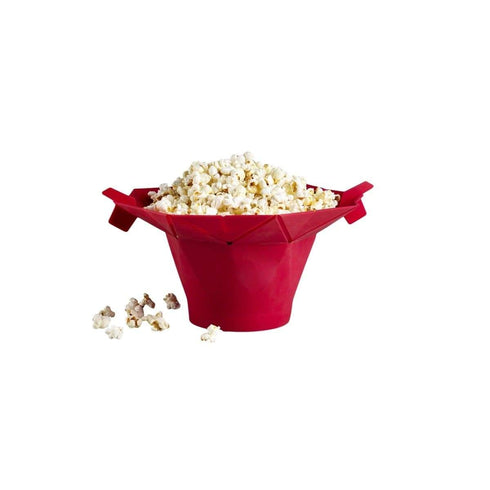 AussieSuperStore Homeware Supplies Microwave Silicone Popcorn Maker Popcorn Poppers PopTop Microwave Silicone Popcorn Maker Popcorn Poppers Machines CBPOPCORNMAKER